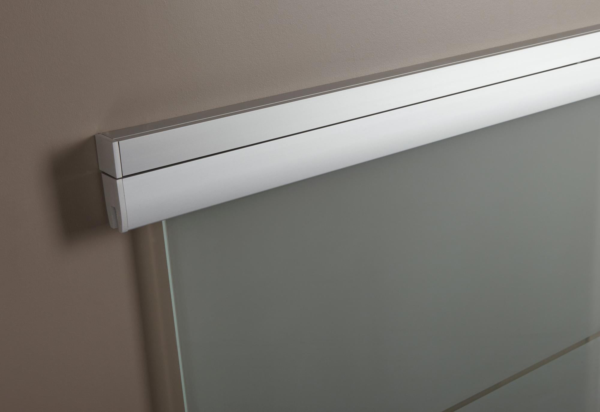 Rail coulissant et habillage Concept 2, pour porte de largeur 63 / 73