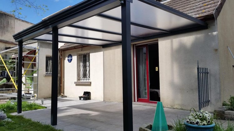 toiture veranda polycarbonate