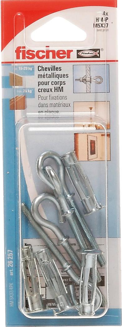 Lot de 4 chevilles femelles en Inox Lot de 4 chevilles femelles en Inox