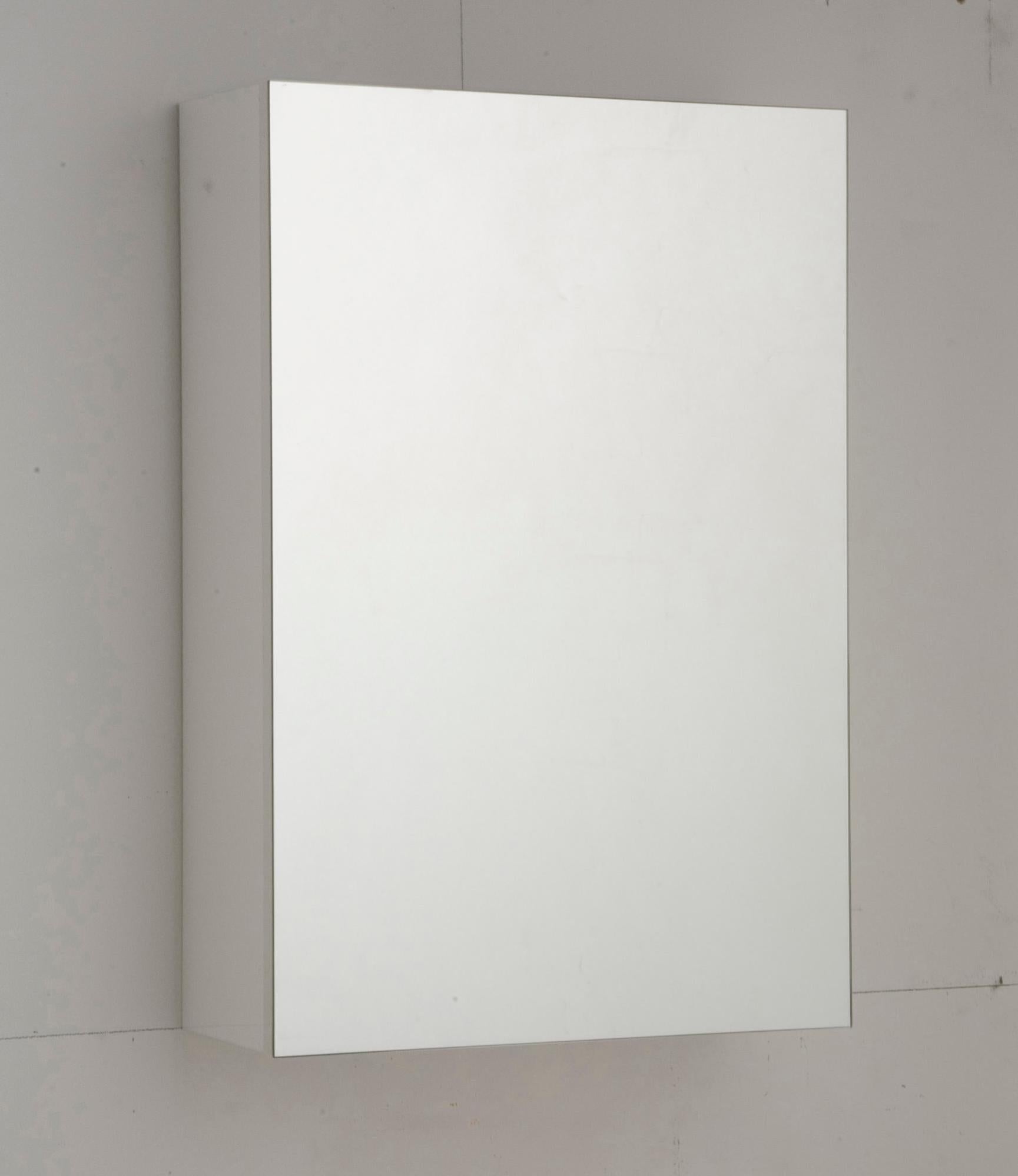 HURRISE Armoire de toilette miroir Organisateur de rangement d'armoire de miroir LED anti-buée à