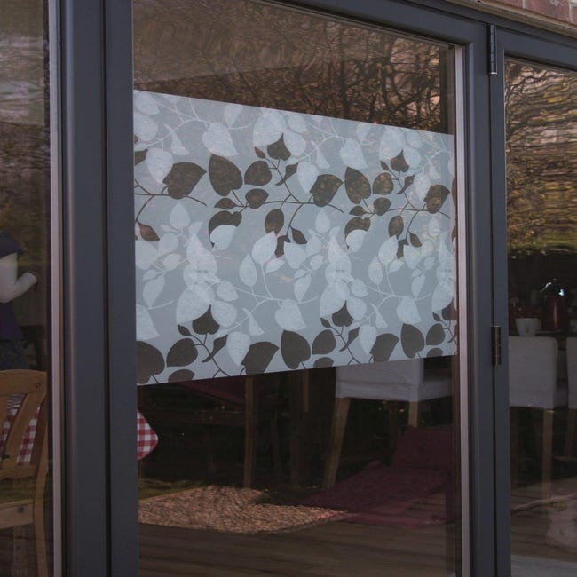 Film occultant statique pour vitre d-c-fix® Premium Blossom 1.5m x 0.45m