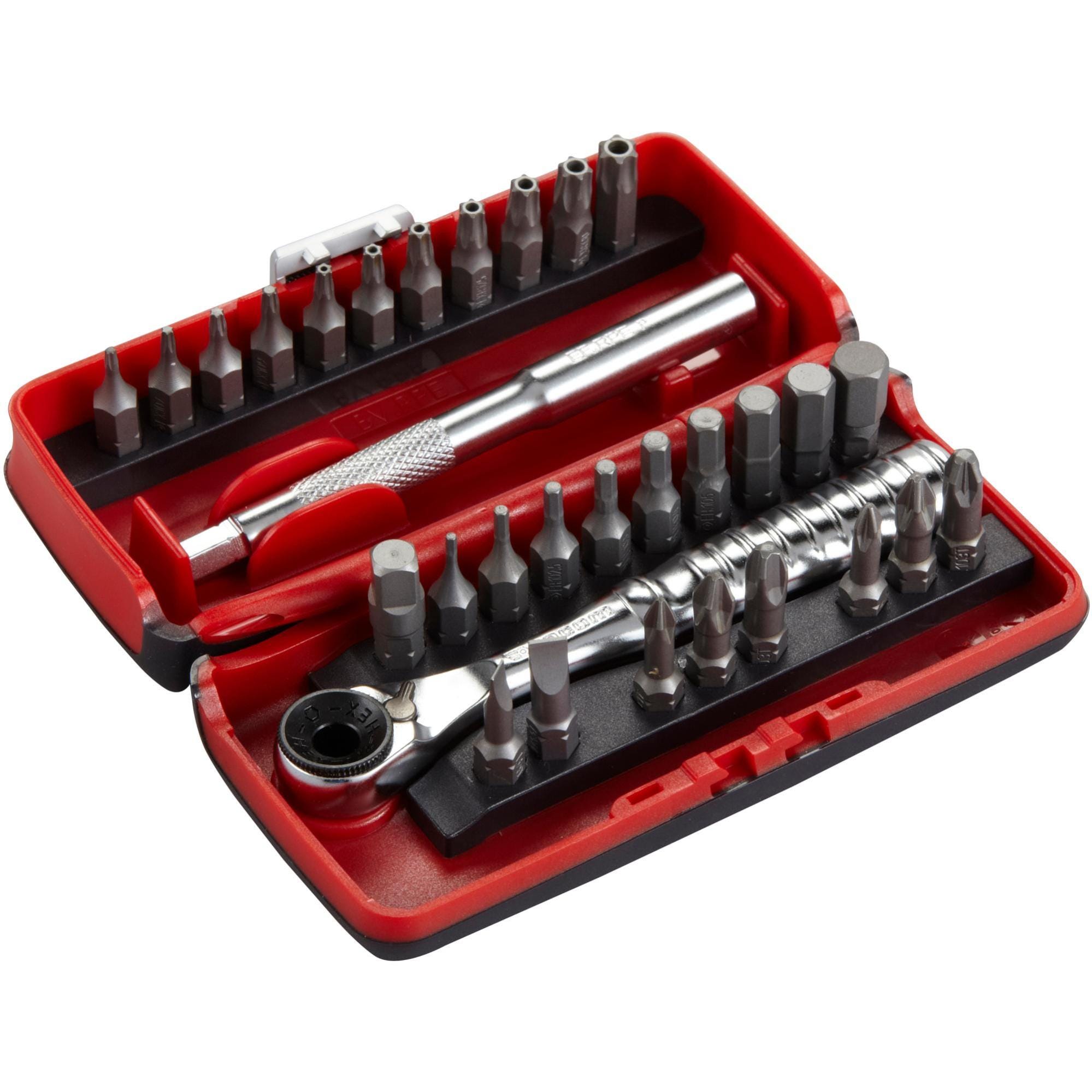 Coffret serrage vissage 1/4 - 38 outils - Facom RL.NANO1PB promoti