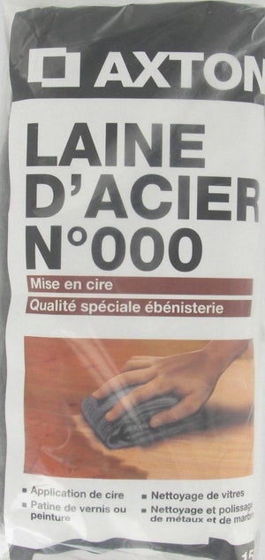 Laine d'Acier N°000 LIBERON 150GR en promotion!!!