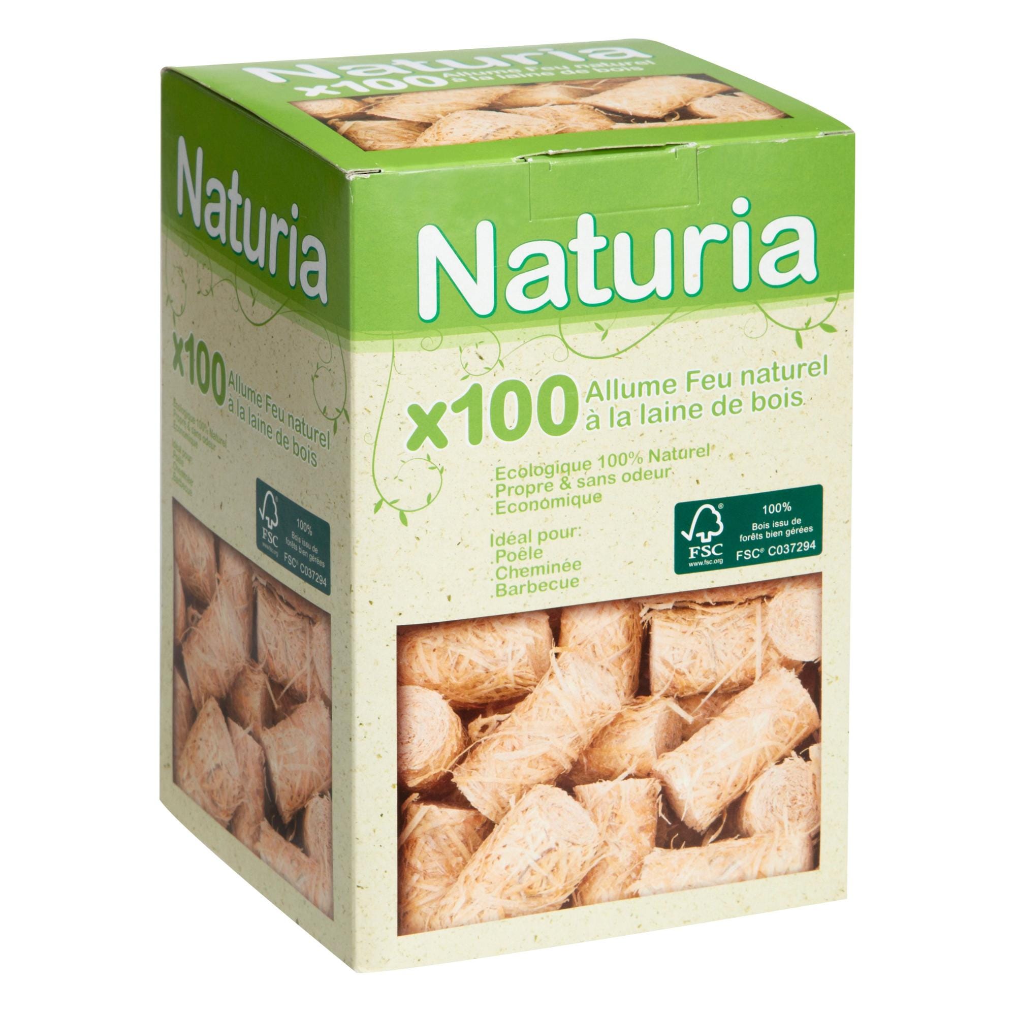 Allume Feu Naturel Cheminée | Laine De Bois écologique | Allumes-feu - Foto 4