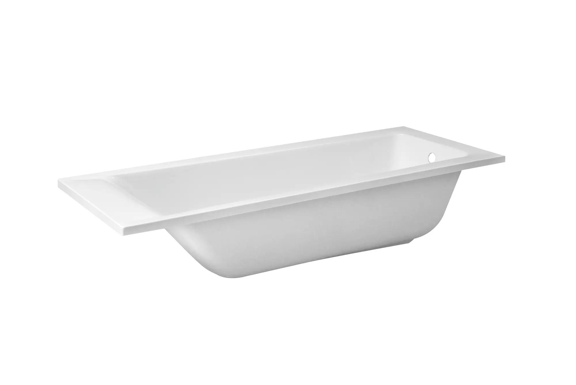 Baignoire rectangulaire L.160x l.70 cm blanc, SENSEA Access design | Leroy Merlin