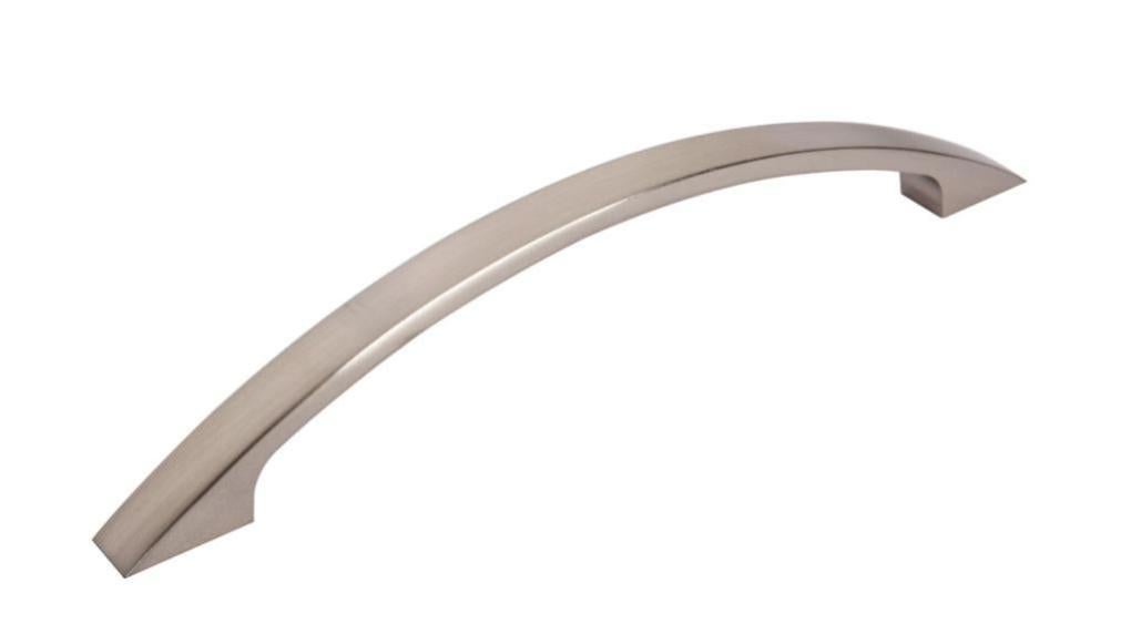 Poignée de meuble Accent zamak nickelé, entraxe 96 mm | Leroy Merlin
