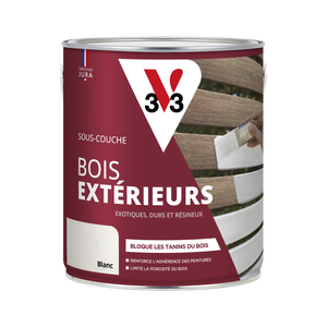 Peinture Bois Extérieur / Intérieur Xpro3 Ripolin, Blanc Satiné 0.5 L à  Prix Carrefour