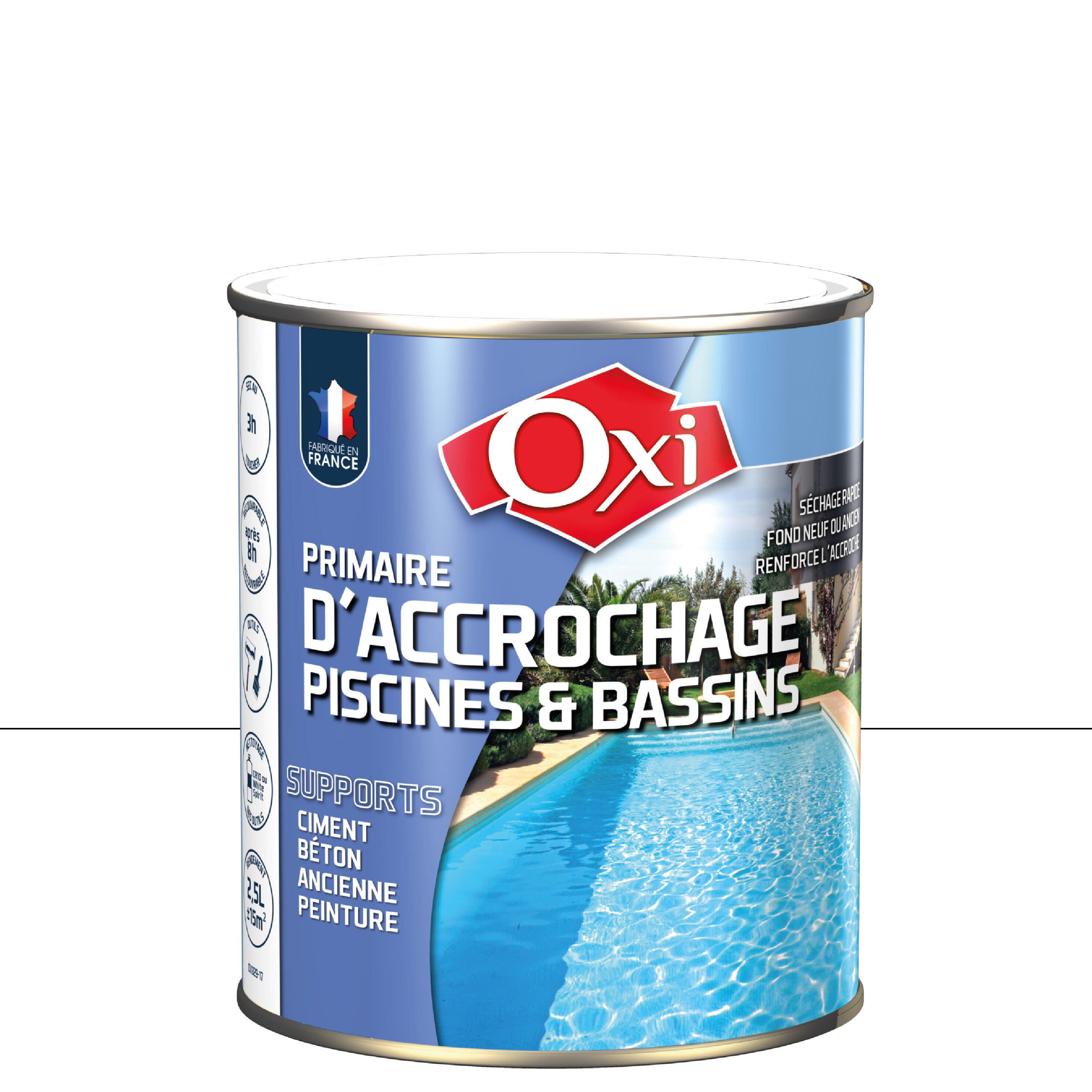 Primaire d'accrochage R4 pour piscine, sols, terrasse, bassin 1 kg