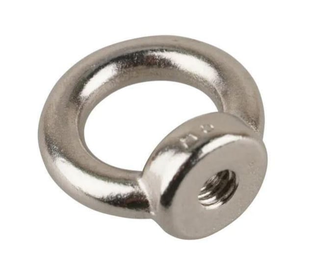 Ecrou à anneau M6 inox A4 Ø6mm