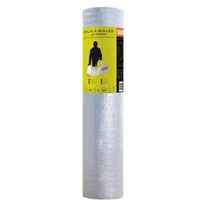 Film plastique 10/100 pour protection, emballage, pare-vapeur COULEUR  TRANSPARENT