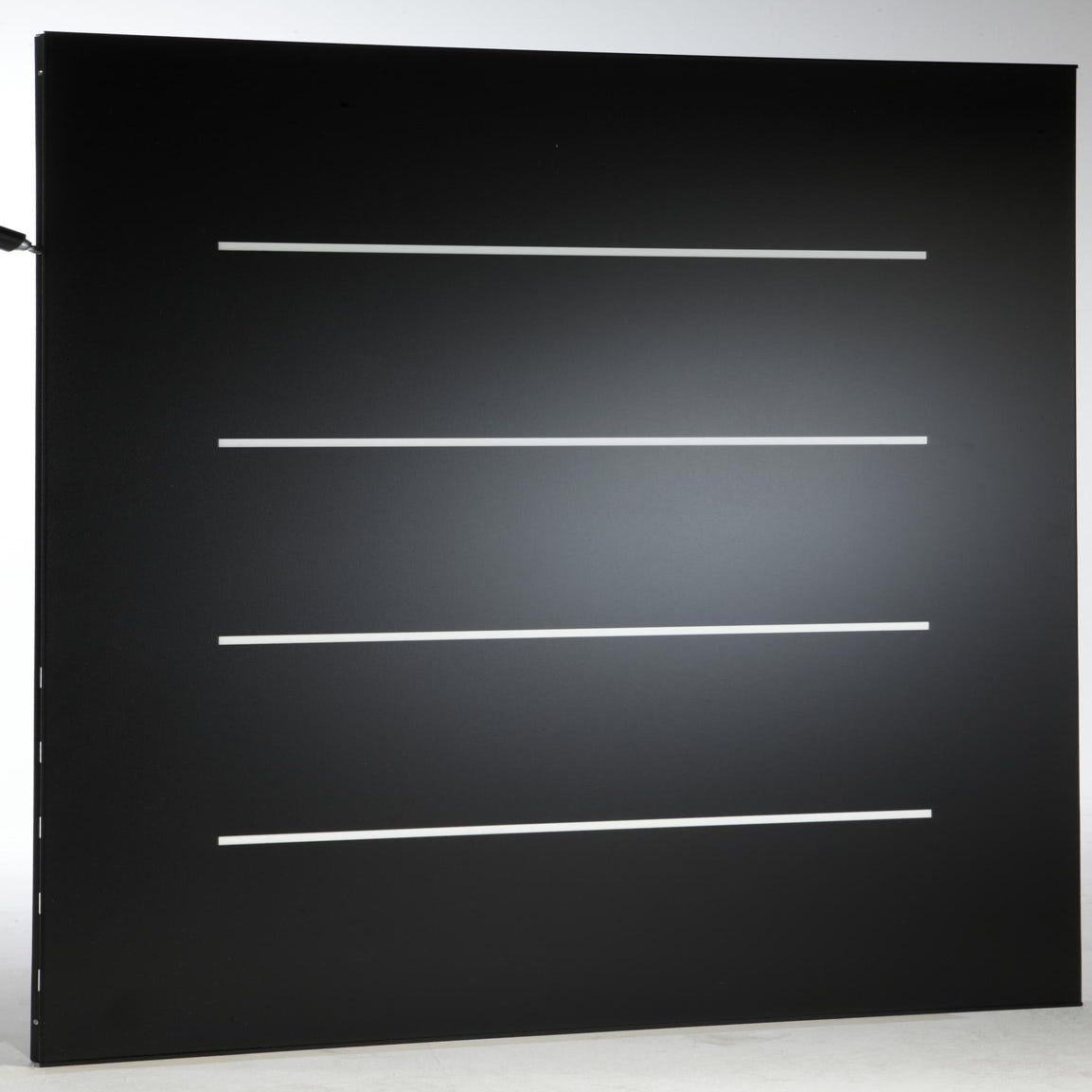 Plaque de protection murale noir sablé EQUATION Monchat, l.80 cm x H.120 cm
