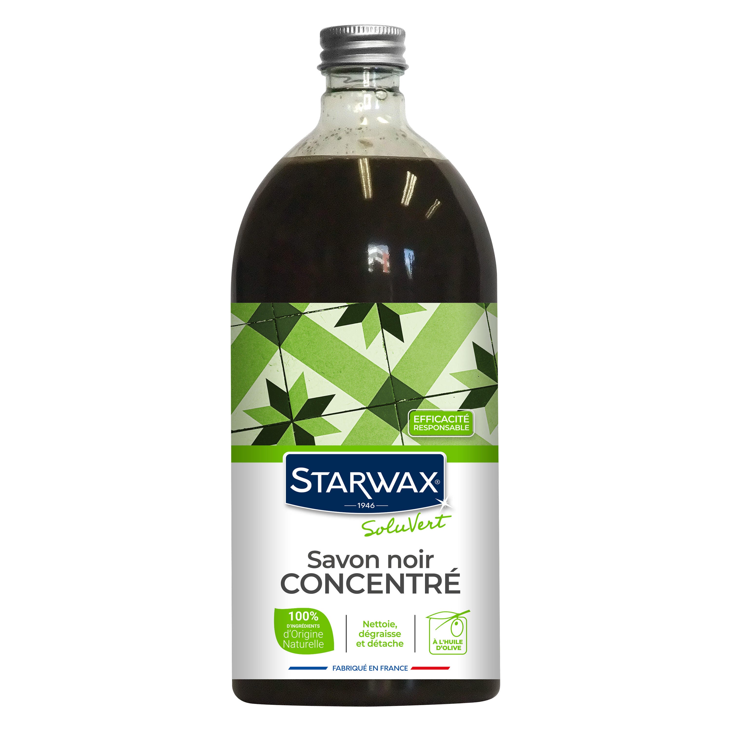 Lessive concentrée savon noir certifiée Ecocert Greenlife