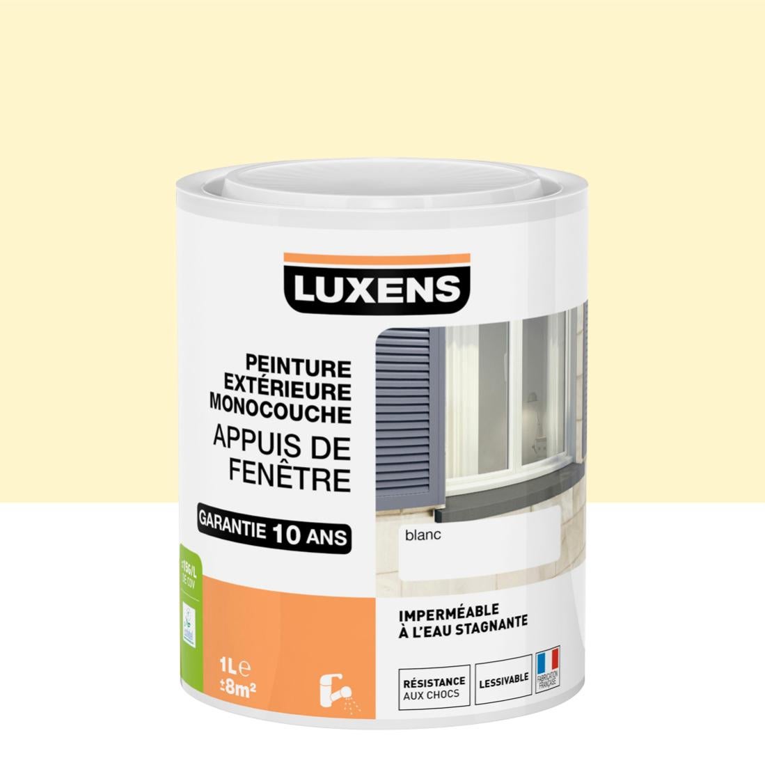 Peinture appui de fenêtre LUXENS, ton pierre, 1 l Leroy Merlin — free download