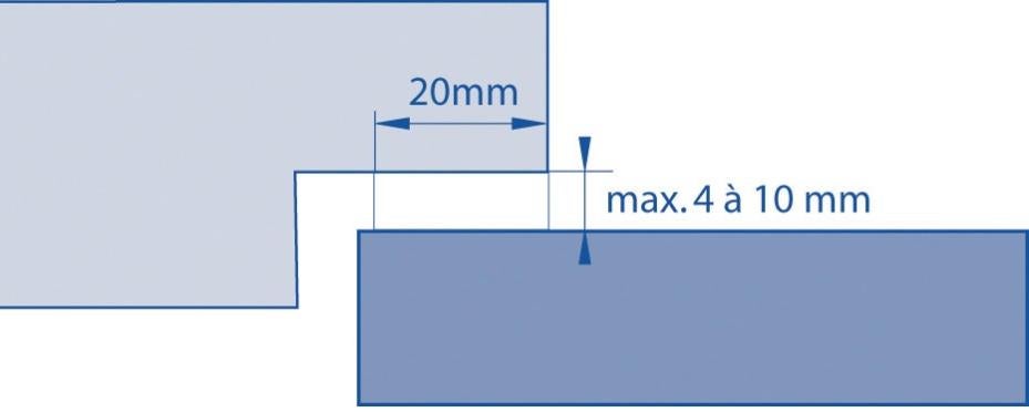 Mousse multiusage ELLEN jusqu'à 20 mm, L.8 m gris - 2