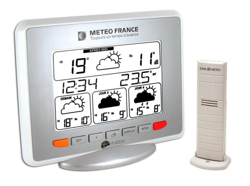 Station météo prévisionnelle Météo France, LA CROSSE TECHNOLOGY, WD9530