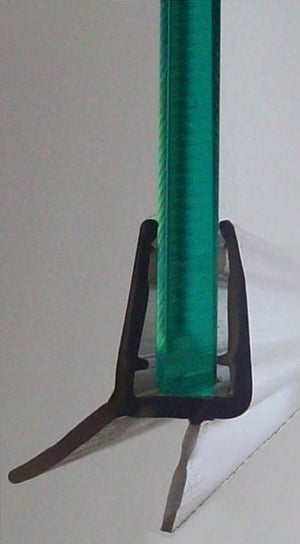 STEIGNER Joint de douche pour paroi en verre, 201cm, vitre 6/7/8mm