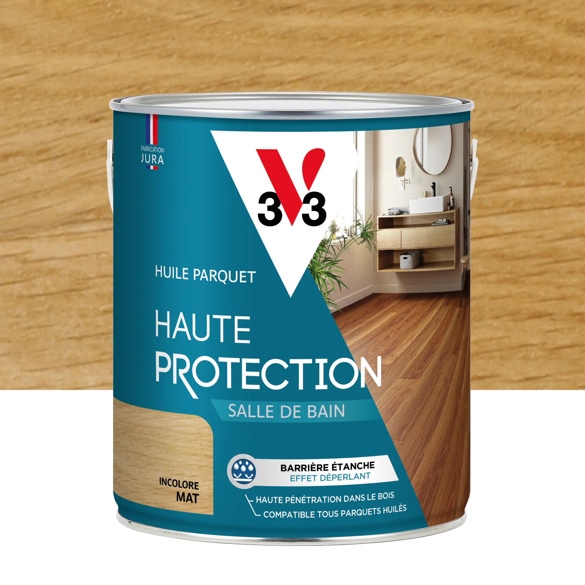 Huile Et Protection Meuble Et Objet V33 Incolore Mat 0.5 L