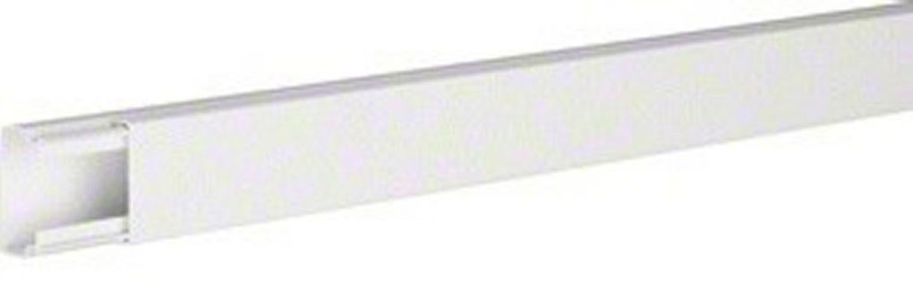 18 m Goulotte moulure électrique PVC 16 mm x 16 mm Blanc -Autocollante -  longueur 1 m ( soit 2,08 € ttc le m)