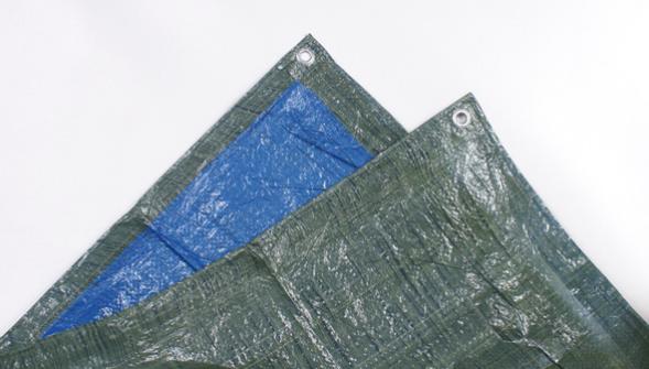 Bâches plastique 10 x 15 m - bleue - Bache pas cher