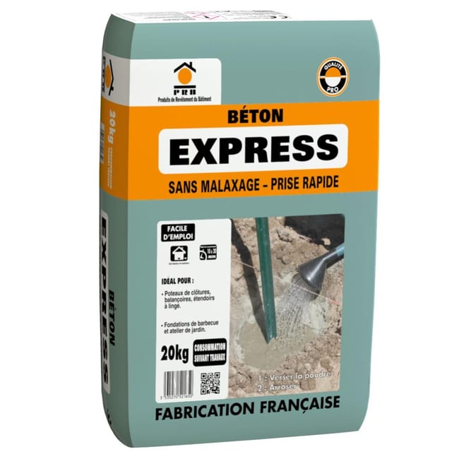 Béton express PRB 20 kg Leroy Merlin Béton express PRB 20 kg Leroy Merlin