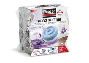 Déshumidificateur Rubson Aero 360 Rechargeable Sans fils 450 g pas cher 