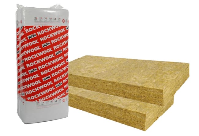 Panneaux En Laine De Roche Rockwool 1 35 X 0 6m Ep 50mm Leroy Merlin