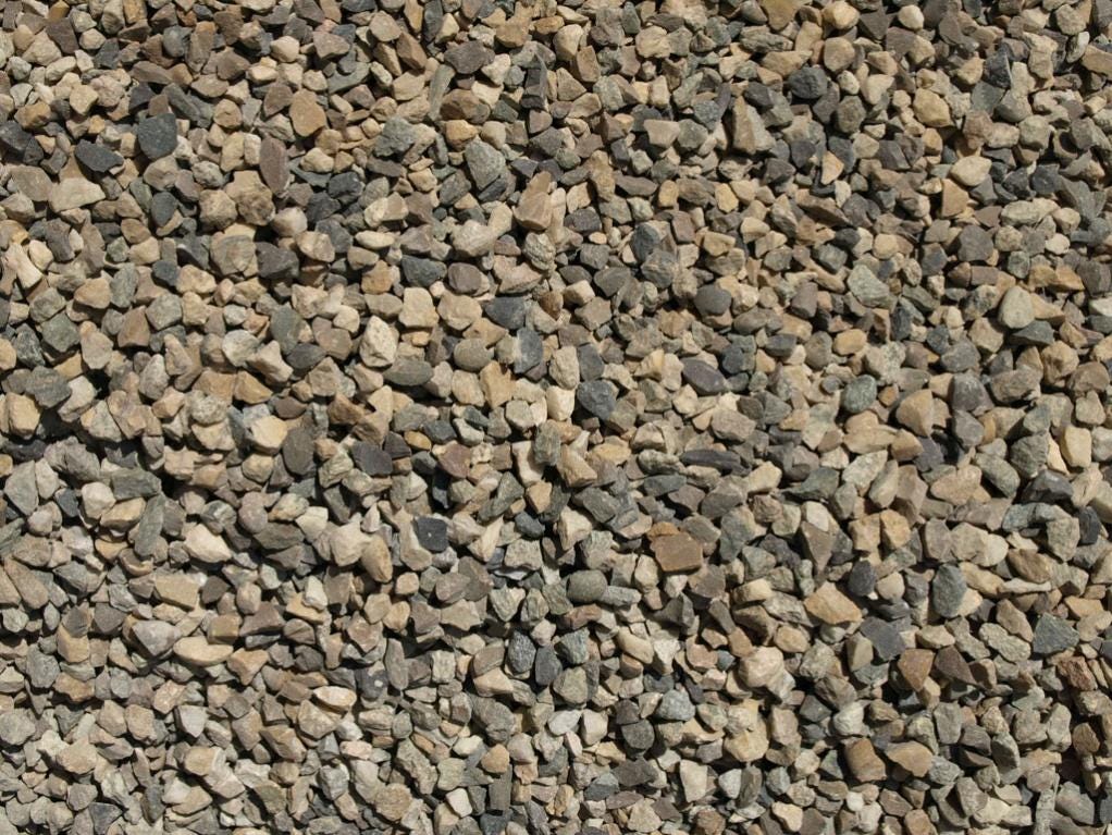 Bigbag Graviers pierre naturelle Gris silico 6 10mm 1t Leroy Merlin