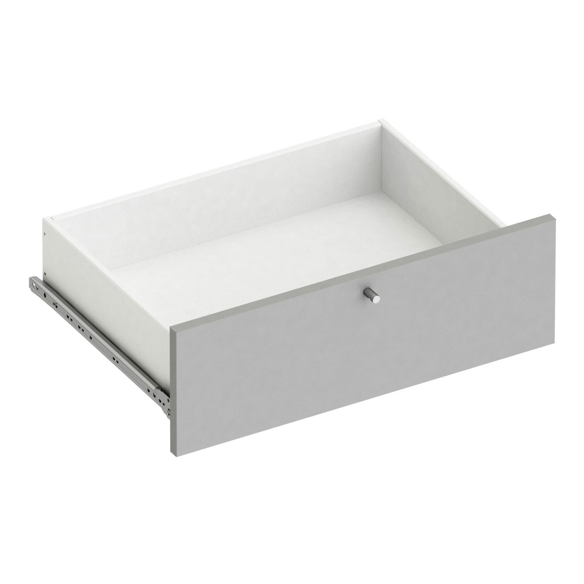 Tiroir SPACEO Home 20 x 52 x 38 cm, anthracite Leroy Merlin