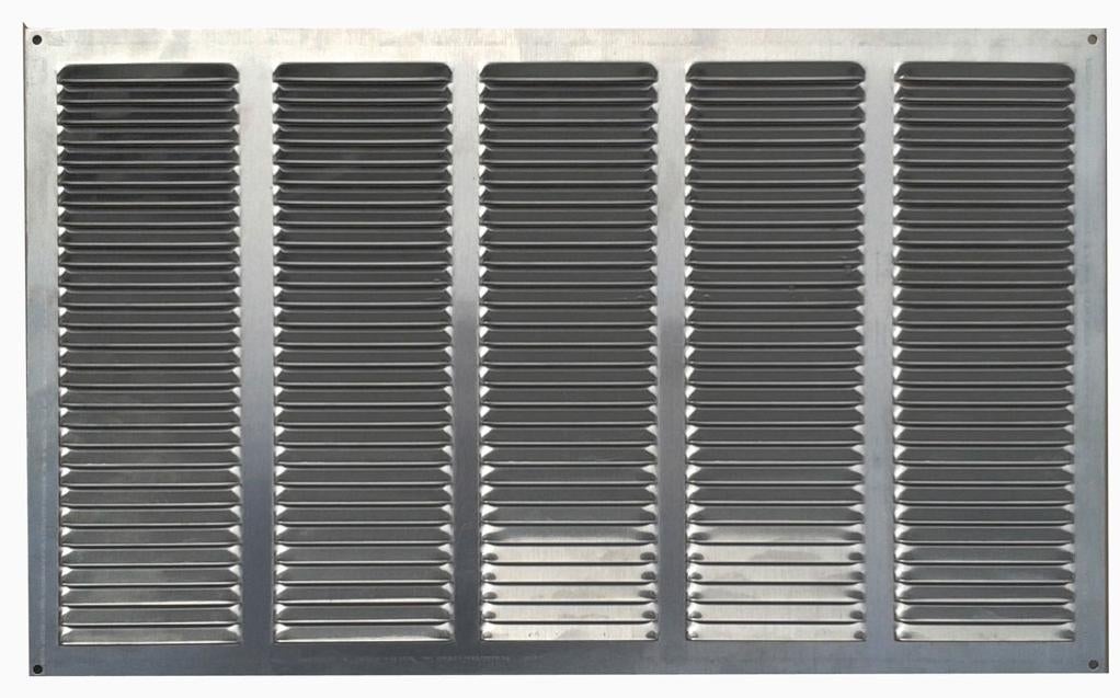 Grille D'aération Aluminium Anodisé, L.30 X L.49 Cm | Leroy Merlin