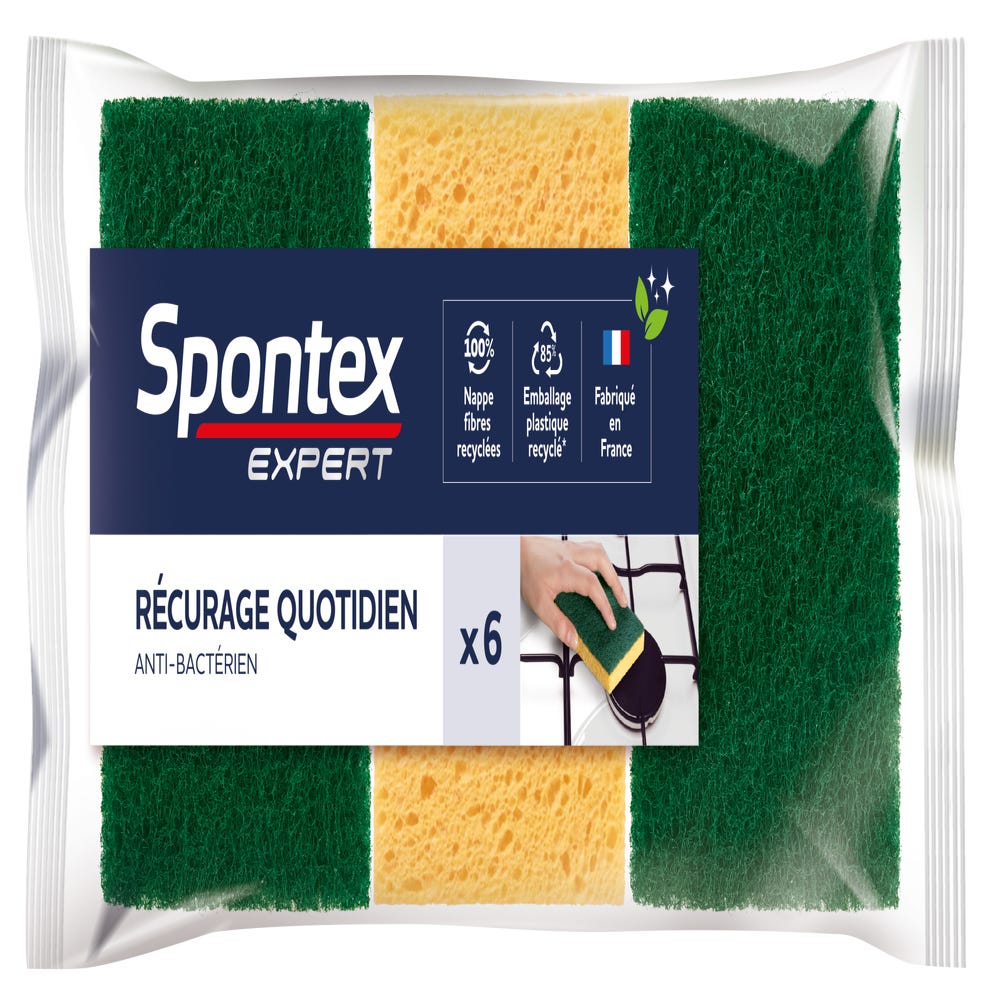SPONTEX EXPERT Eponge multiusage SPONTEX EXPERT Eponges surfaces dé