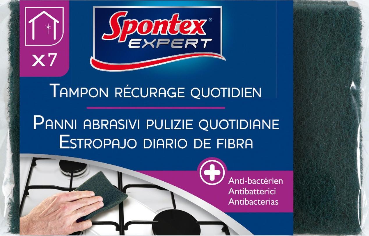 SPONTEX EXPERT Lot de 5 éponges Salle de Bain XXL