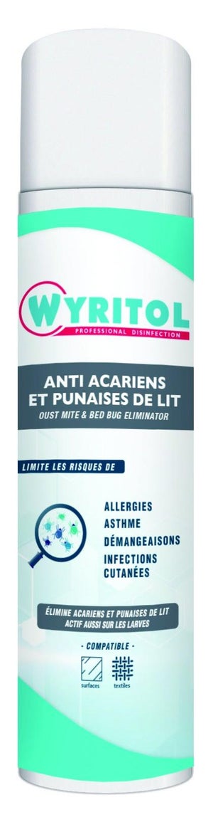 Insecticide anti-acariens puces tiques punaises de lit - 400 ml -  INSECTIVOR au meilleur prix