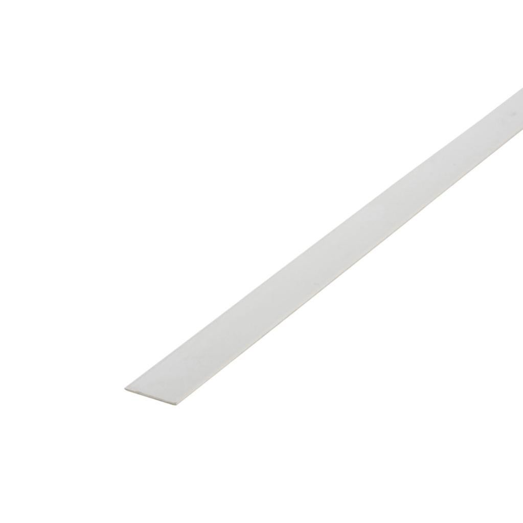 Profilé Plat PVC blanc 40x3mm 2M