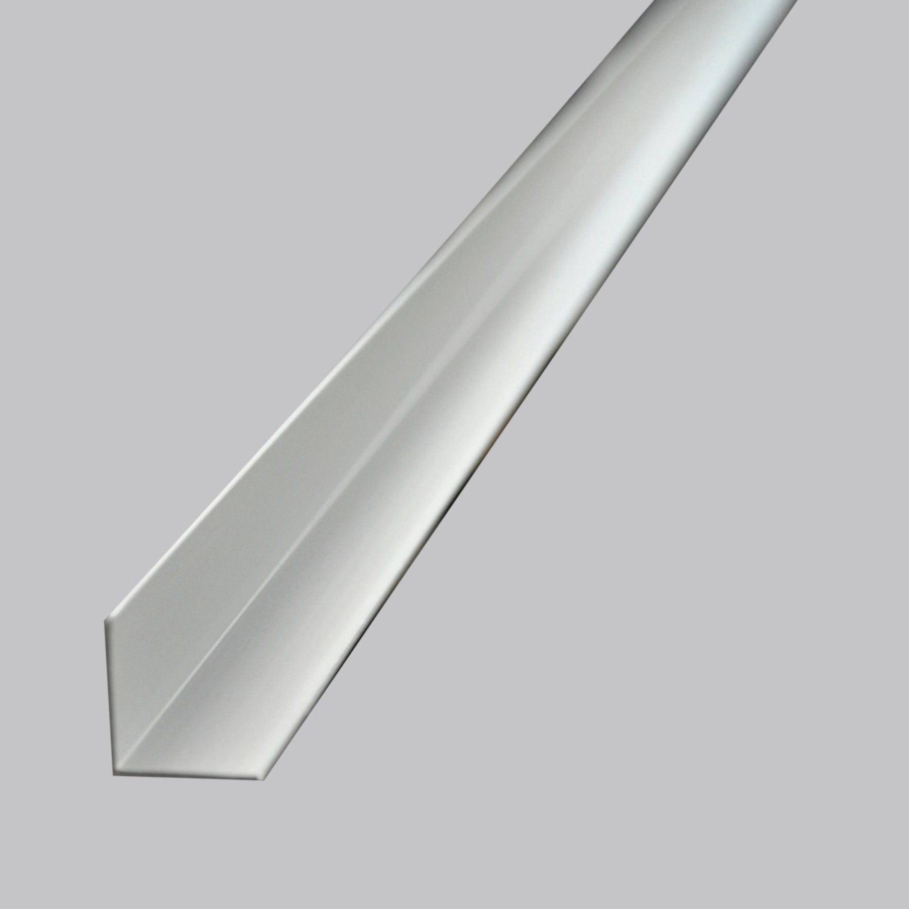 Cornière PVC droite 60 x 30 mm - Finition Fenêtre PVC