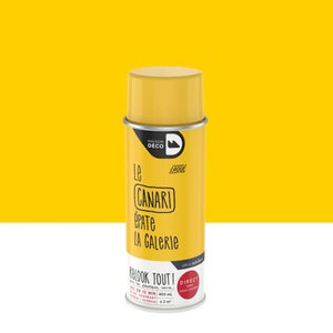 Bombe de peinture jaune LRP 28102