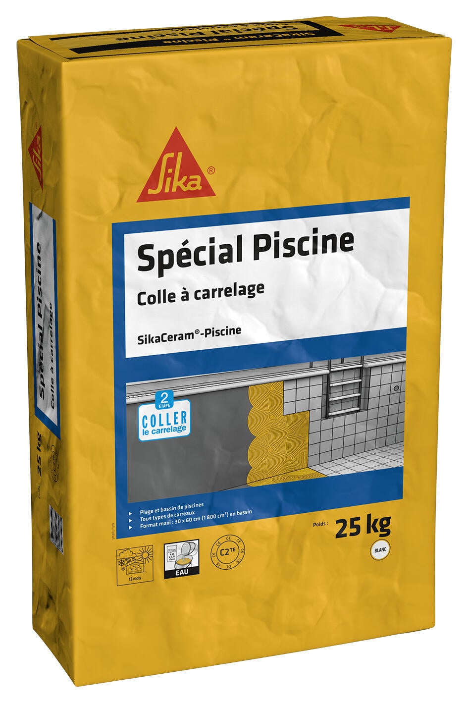 Mortier colle SIKA 25 kg