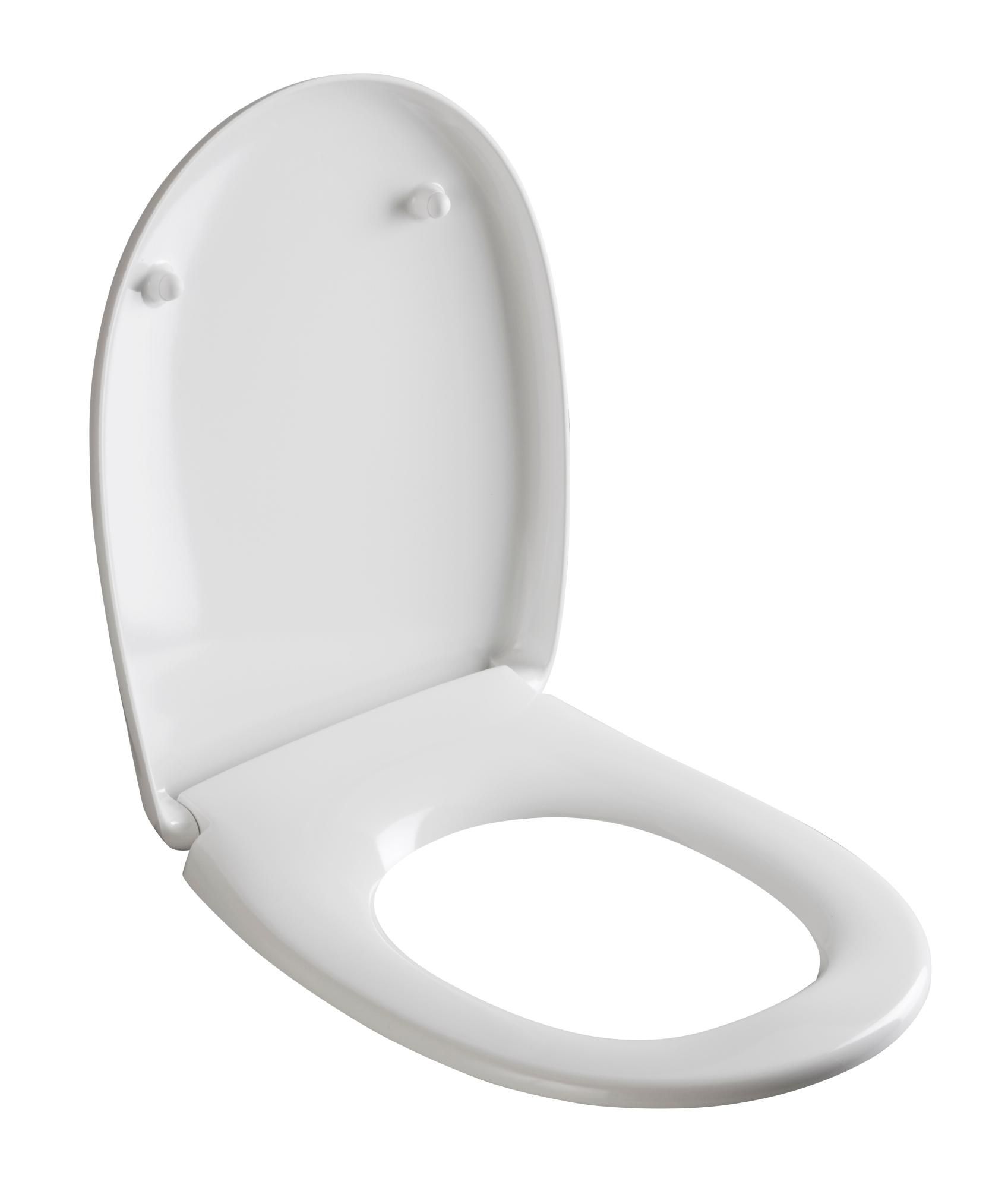 Abattant d clipsable avec frein de chute plastique thermodur Push