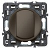 Lot De 2 Interrupteurs Legrand Céliane Double Va-et-vient - Graphite, 0 995 27, Neufs