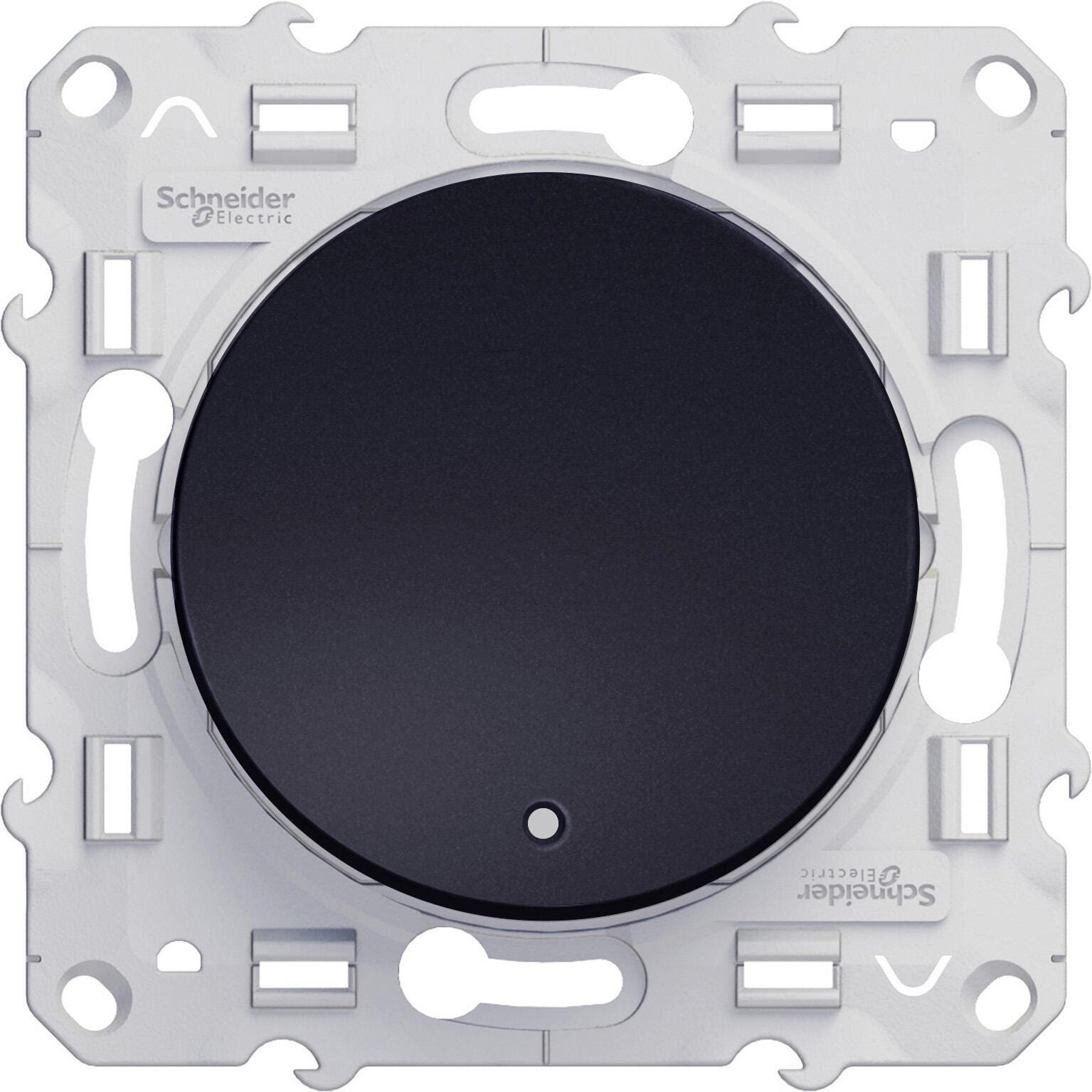 Schéma Branchement Variateur Schneider Odace Interrupteur va-et-vient voyant lumineux SCHNEIDER ELECTRIC Odace gris anthr | Leroy Merlin