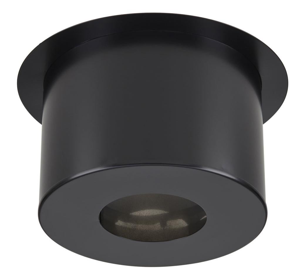 Finition Plafond Ronde FP H120 I G - Sortie Diamètre 130 Mm - Blanc - Pour Hotte Et VMC