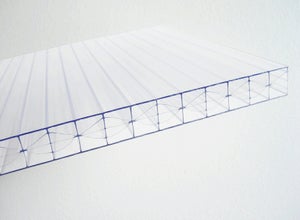 Panneau de couverture en polycarbonate alvéolaire 4 m x 0.98 m x 32 mm -  McCover