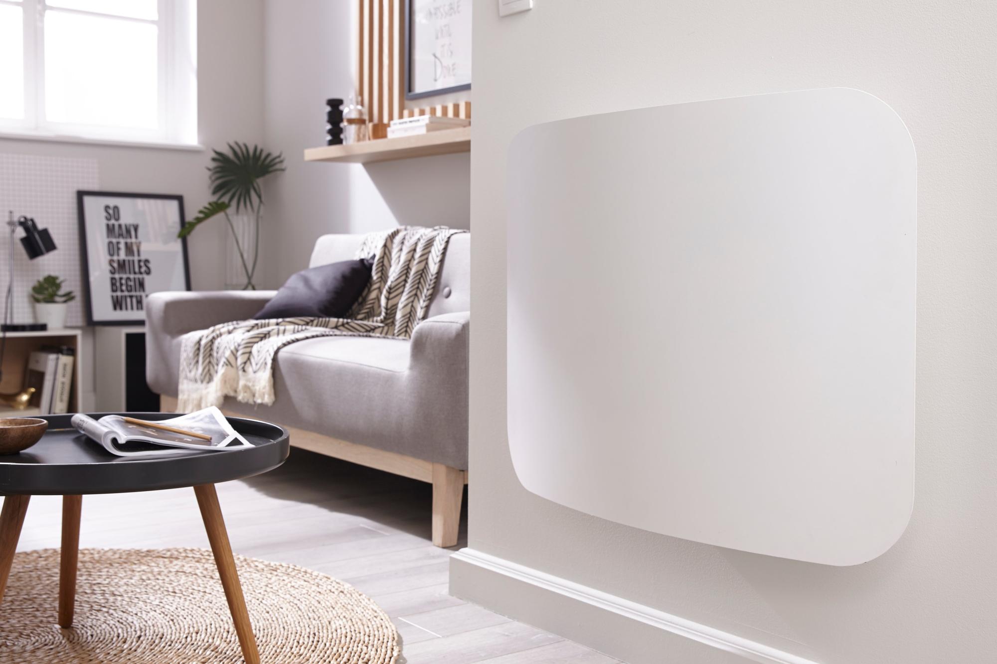 Radiateur électrique à double système chauffant EQUATION Liraso 1500 W