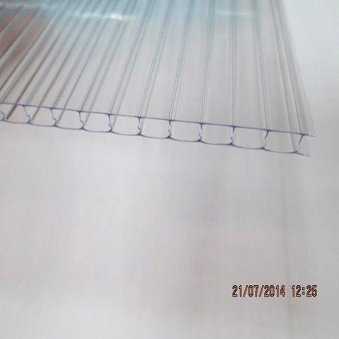 Plaque polycarbonate alvéolaire 2m x 0.98 épaisseur 4mm - le Club