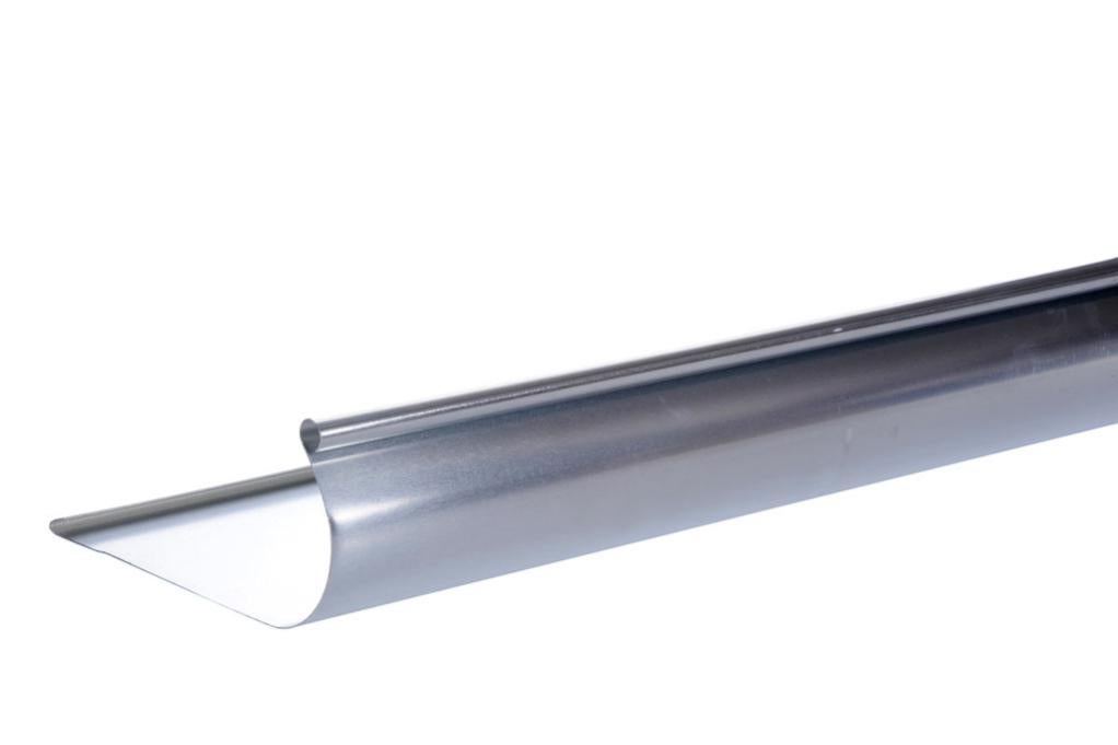 Gouttière havraise à pince zinc LMC VIRANO dév.25 cm grise L.4 m
