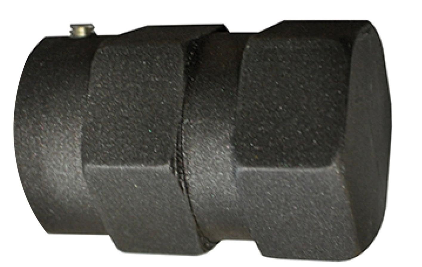 Lot De 2 Embouts Tournesol Pour Tringle Rideau Ø18-20 Mm – Fer Noir & Argent, Fixation Solide & Décorative
