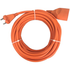 Câble d'extension pour l'extérieur 3500 watts, 50m (mètre), Orange, Étanche, Câble