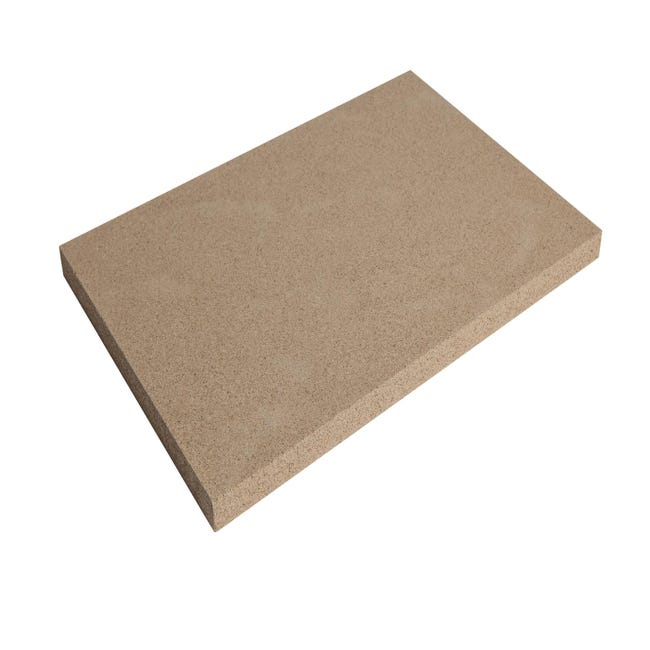Plaque en vermiculite Ignifuge Plaque de foyer servant de rechange pour les  plaques en chamotte Revêtement intérieur pour cheminée four et poêle Dans  les épaisseurs de 30 mm et de 25 mm