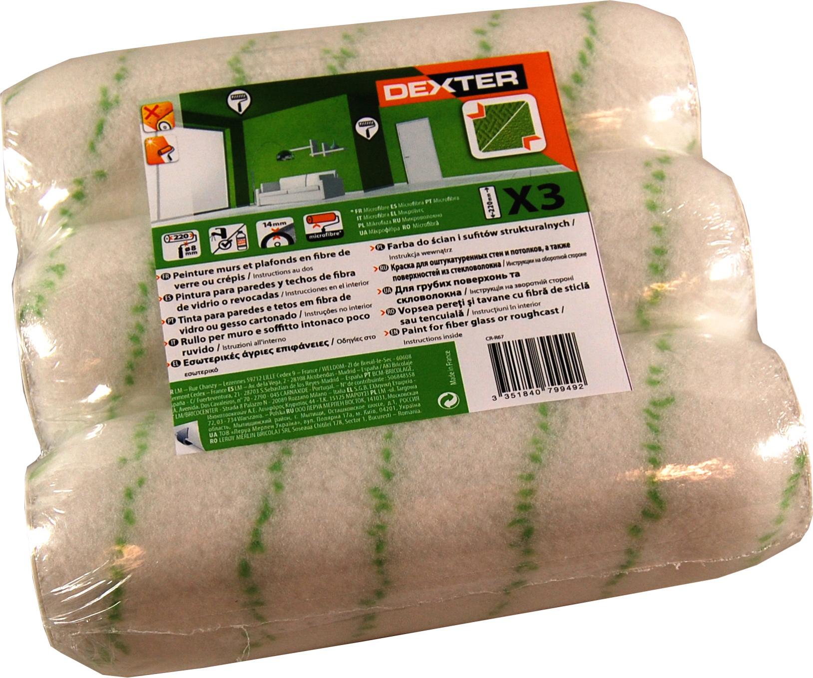 Lot de 3 manchons toute peinture