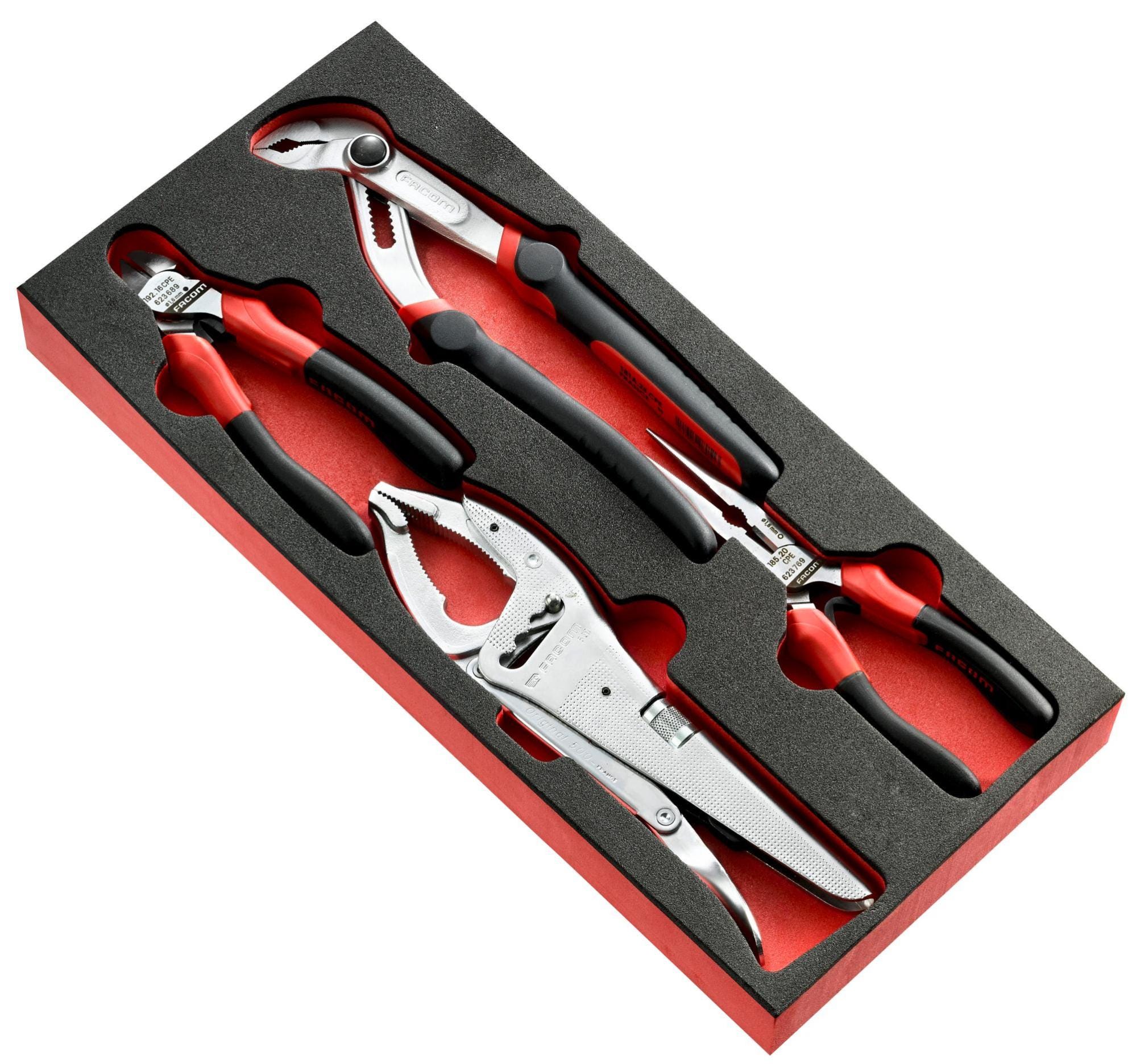 Facom JETCM175BNL Chariot à outils rempli de rouge Facom JETCM175BNL Chariot à outils rempli de rouge