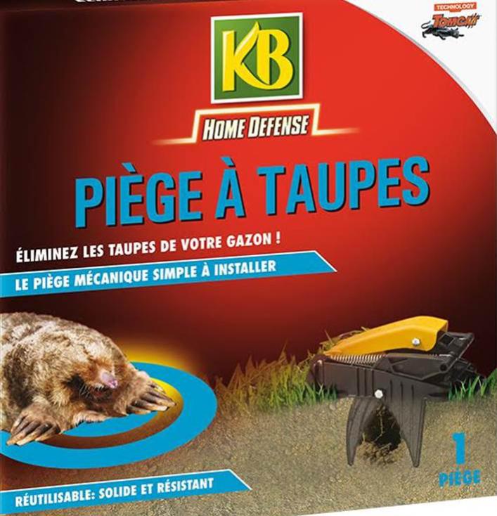 KB 28334 Piège Mecanique pour Taupes 